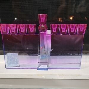 Pink and Purple Shot Glass Set